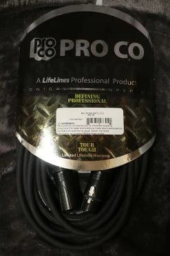 Empire Guitars Pro Co Mic XF/XM 205t LO-Z MN-20 Cable *Free Shipping In The USA* Accessories