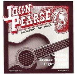 Empire Guitars John Pearse Strings Phosphor Bronze 12-53 JP600L