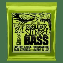 Empire Guitars Ernie Ball 2832 Regular Slinky Round Wound Electric Bass Strings 50-105 Gauge Accessories