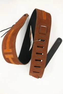 Empire Guitars Accessories Levy's MSG317TAU-RST Leather Guitar Strap *Free Shipping In The USA*