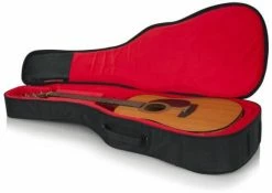 Empire Guitars Gator Cases GT-Acoustic-BLK Transit Series Acoustic Guitar Gig Bag Black Accessories