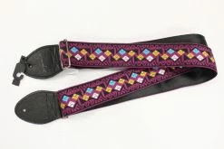Empire Guitars Souldier Custom Guitar Strap Clapton Purple *Free Shipping In The USA*