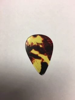 Empire Guitars Accessories Tempo Individual Guitar Pick / Mandolin Pick - Rare - Cool Tortoiseshell Coloring Used