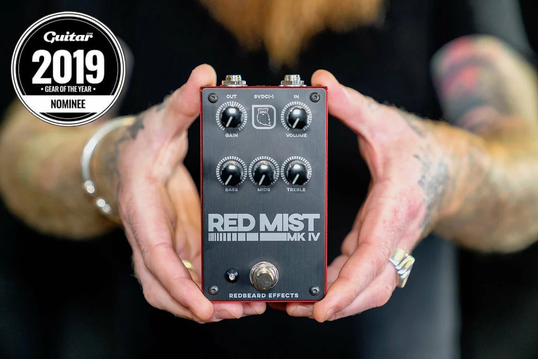 Promo 👏 Empire Guitars Redbeard Effects Red Mist MK IV *Free Shipping In The USA* ✔️ 4 Empire Guitars Redbeard Effects Red Mist MK IV *Free Shipping In The USA*