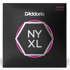 Empire Guitars D'Addario NYXL0942 Nickel Wound Electric Guitar Strings, Super Light Gauge