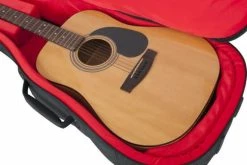 Empire Guitars Gator Cases GT-Acoustic-BLK Transit Series Acoustic Guitar Gig Bag Black Accessories