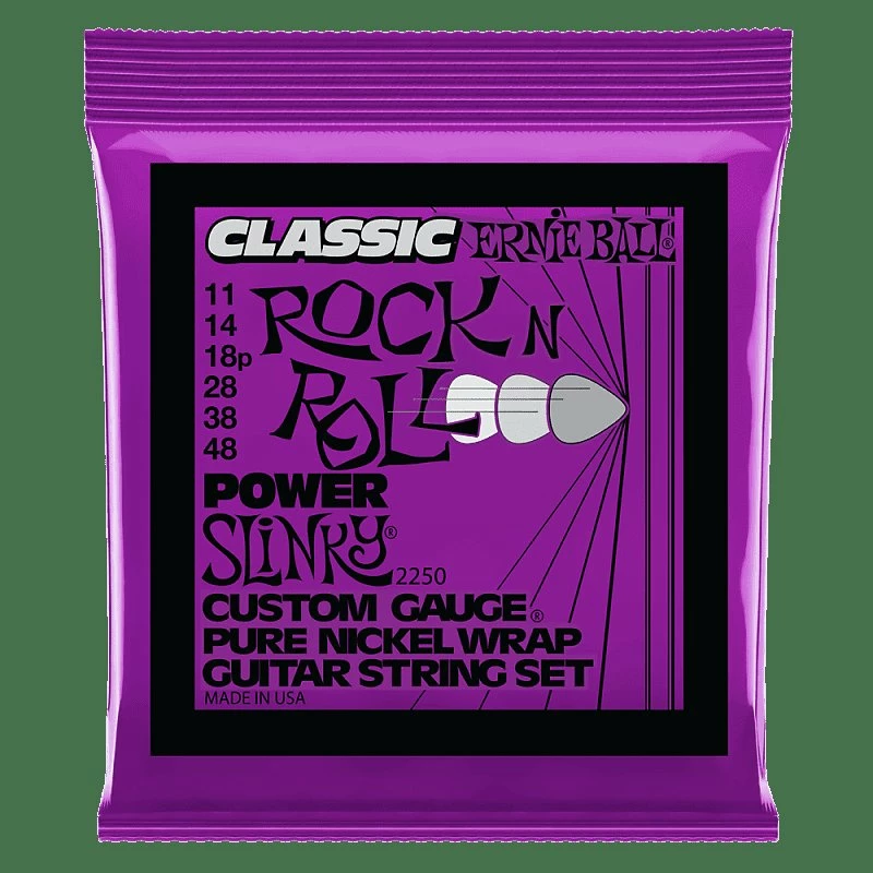 Wholesale 🎉 Empire Guitars Ernie Ball 2250 Classic Power Slinky Pure Nickel Wrap Electric Guitar Strings, .011 - .048 🛒 1 Empire Guitars Ernie Ball 2250 Classic Power Slinky Pure Nickel Wrap Electric Guitar Strings, .011 - .048