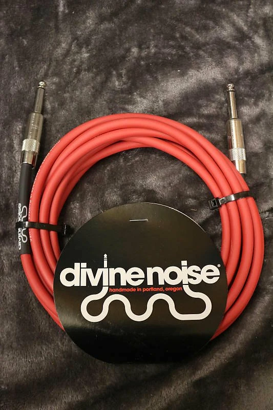 Best Pirce ⭐ Empire Guitars Divine Noise 15ft Instrument Cable ST-ST Red (Straight-Straight) *Free Shipping In The USA* 🎉 1 Empire Guitars Divine Noise 15ft Instrument Cable ST-ST Red (Straight-Straight) *Free Shipping In The USA*