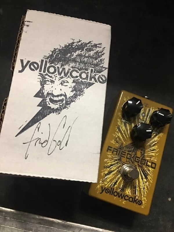 Hot Sale 😍 Empire Guitars Effects Yellowcake Fried Gold Used 🎁 1 Empire Guitars Effects Yellowcake Fried Gold Used