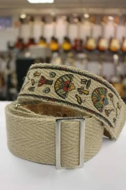 Empire Guitars Levy's Egyptian Hemp Natural Vegan Guitar Strap W/ Cork Ends MH8P-004 *Free Shipping In The USA* Accessories