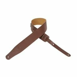 Empire Guitars Levy's M26-BRN Brown 2.5" Genuine Leather Guitar Strap *Free Shipping In The USA* Accessories