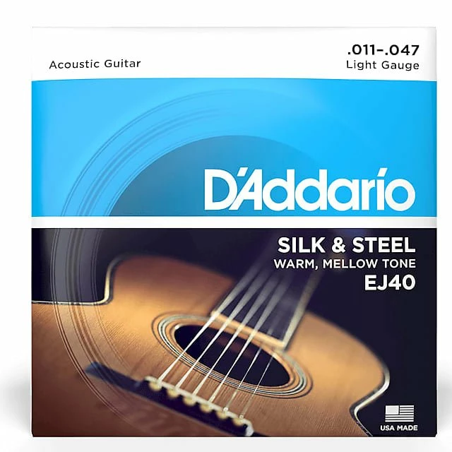 Best Pirce 🎉 Empire Guitars D'Addario EJ40 Silk & Steel Folk Guitar Strings 👍 1 Empire Guitars D'Addario EJ40 Silk & Steel Folk Guitar Strings