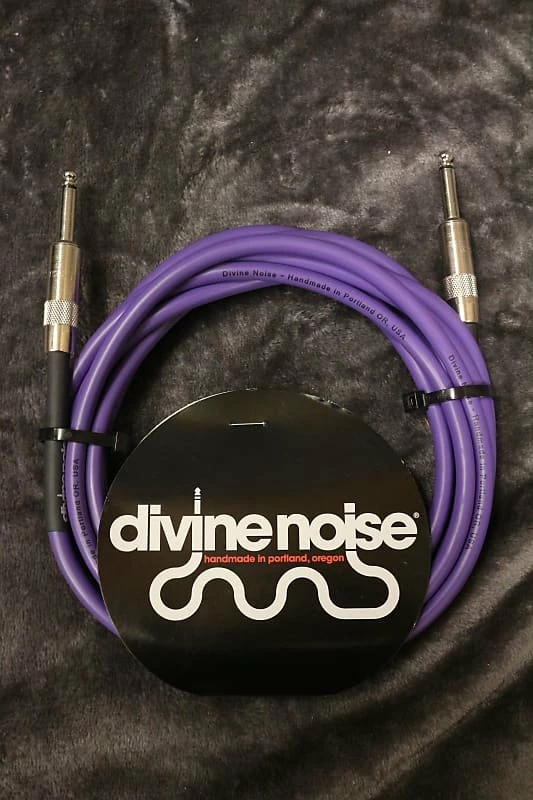 Best Pirce ๐คฉ Empire Guitars Divine Noise 25ft Instrument Cable ST-ST (Straight-Straight) Purple *Free Shipping In The USA* ๐ 1 Empire Guitars Divine Noise 25ft Instrument Cable ST-ST (Straight-Straight) Purple *Free Shipping In The USA*