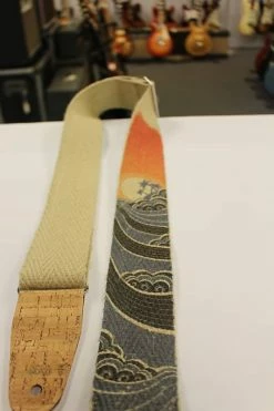 Empire Guitars Levy's Island Hemp Natural Vegan Guitar Strap MH8P-001 *Free Shipping In The USA*