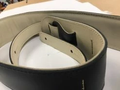 Accessories LM Products F-Hole Black Guitar Strap *Free Shipping In The USA*