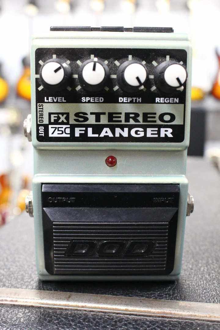 Coupon 🥰 DOD FX75C Stereo Flanger Used Effects 🤩 1 DOD FX75C Stereo Flanger Used Effects