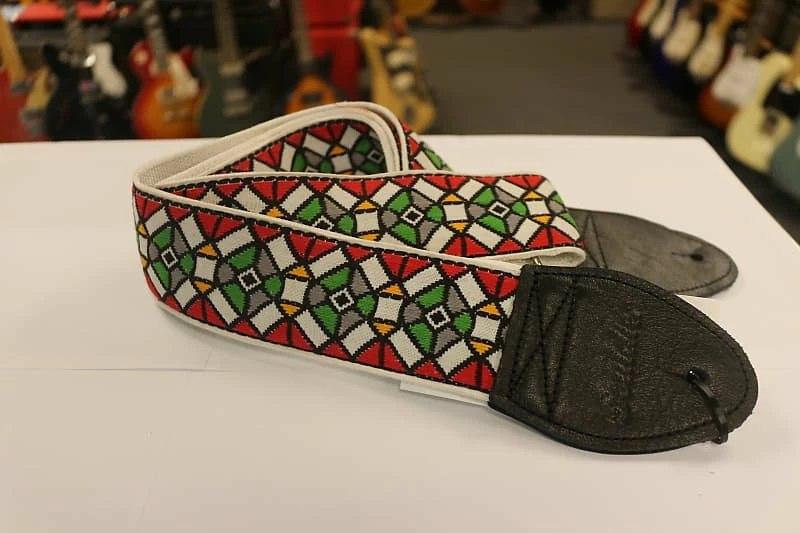 Top 10 🎉 Empire Guitars Accessories Souldier Stained Glass Red Guitar Strap *Free Shipping In The USA* 👏 1 Empire Guitars Accessories Souldier Stained Glass Red Guitar Strap *Free Shipping In The USA*