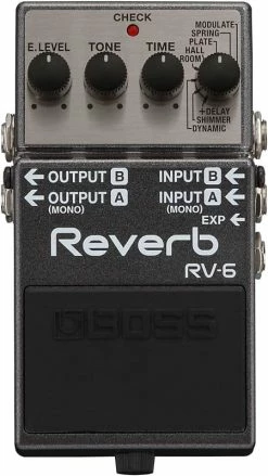 Boss RV-6 Reverb *Free Shipping In The USA* Effects