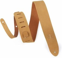Empire Guitars Levys M12OH-V2-TAN Leather Guitar Strap Tan *Free Shipping In The USA* Accessories