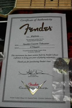 Empire Guitars Electric 2003 Fender Custom Shop Telecaster