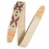 Levy's Diamond Tribal Hemp Natural, Multi 2 – MH8P-002 Guitar Strap *Free Shipping In The USA* Accessories