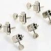 Empire Guitars Accessories Grover 133N Deluxe Guitar Machine Heads, Vintage, Nickel, 3 Per Side, Package Of 6