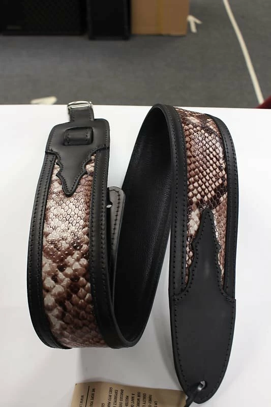 Best Sale 🎁 Empire Guitars Accessories LM Strap Framed Leather Snake Black Gallery Luxe Snake FLS-BK *Free Shipping In The USA* ⌛ 2 Empire Guitars Accessories LM Strap Framed Leather Snake Black Gallery Luxe Snake FLS-BK *Free Shipping In The USA*