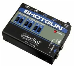 Radial Engineering Effects NEW! Radial Shotgun Instrument Signal Splitter & Buffer *Free Shipping In The USA*