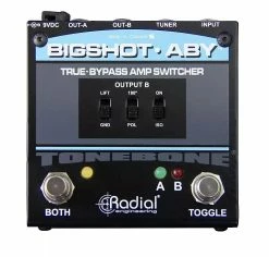 Radial Bigshot ABY True Bypass ABY Switcher *Free Shipping In The USA*