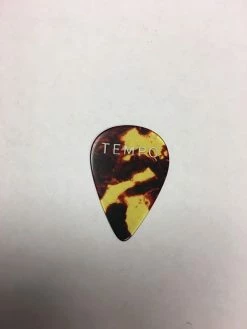 Empire Guitars Accessories Tempo Individual Guitar Pick / Mandolin Pick - Rare - Cool Tortoiseshell Coloring Used