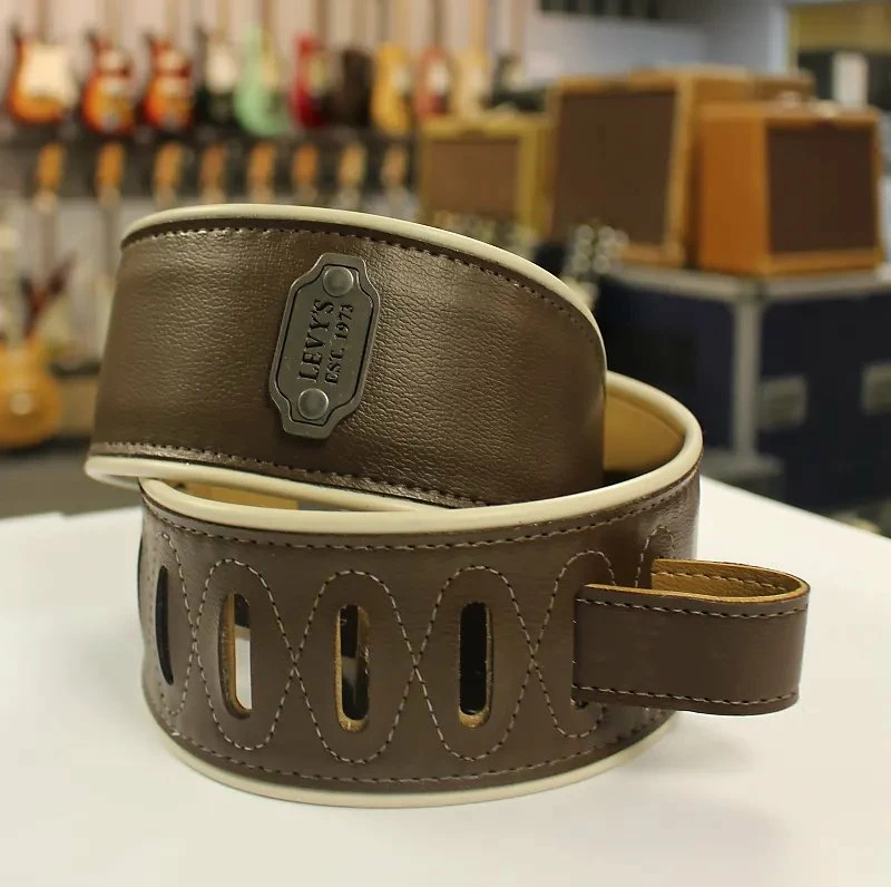 Cheap 🛒 Empire Guitars Levy's Reversible Brown Vinyl Guitar Strap M26VCP-BRN-MUS *Free Shipping In The USA* ⭐ 3 Empire Guitars Levy's Reversible Brown Vinyl Guitar Strap M26VCP-BRN-MUS *Free Shipping In The USA*