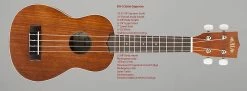 Empire Guitars Kala KA-S Soprano Ukulele - Satin Mahogany Acoustic
