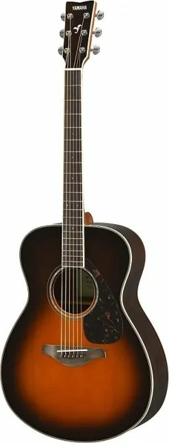 Empire Guitars Yamaha FS830-TBS Solid Spruce Top Concert Acoustic Guitar Tobacco Sunburst