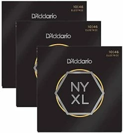 Empire Guitars D'Addario NYXL1046 Nickel Wound Electric Guitar Strings(10-46)-3 Packs *Free Shipping In The USA*