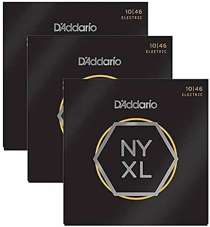 Best Sale 🛒 Empire Guitars D'Addario NYXL1046 Nickel Wound Electric Guitar Strings(10-46)-3 Packs *Free Shipping In The USA* 😍 1 Empire Guitars D'Addario NYXL1046 Nickel Wound Electric Guitar Strings(10-46)-3 Packs *Free Shipping In The USA*