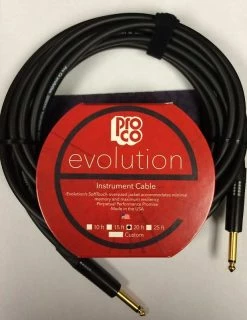 Empire Guitars Accessories Pro Co Evolution EVLGCN-20 Instrument Cable 20 Ft Straight/Straight *Free Shipping In The USA*