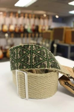 Empire Guitars Accessories Levy's Illuminati Hemp Natural Vegan Guitar Strap W/ Cork Ends MH8P-005 *Free Shipping In The USA*