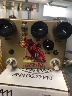 Analogman SunLion Fuzz Used Effects