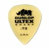 Empire Guitars Dunlop Ultex Sharp Picks .73mm, 6 Pack- 433P.73 Accessories