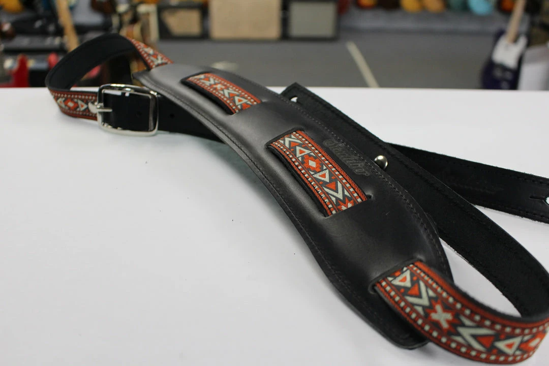 Top 10 ✔️ Empire Guitars Souldier Seneca Leather Saddle Strap With Black Leather Pad *Free Shipping In The USA* Accessories 👏 1 Empire Guitars Souldier Seneca Leather Saddle Strap With Black Leather Pad *Free Shipping In The USA* Accessories