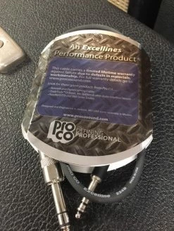 Flash Sale ๐งจ Pro Co Sound TTBQ-2 ShowSavers Neutrik Tiny Tip Male Bantam Tiny Tip To 1/4" Stereo Phone Male TRS Cable - 2' ๐ฅฐ 7 Pro Co Sound TTBQ-2 ShowSavers Neutrik Tiny Tip Male Bantam Tiny Tip To 1/4