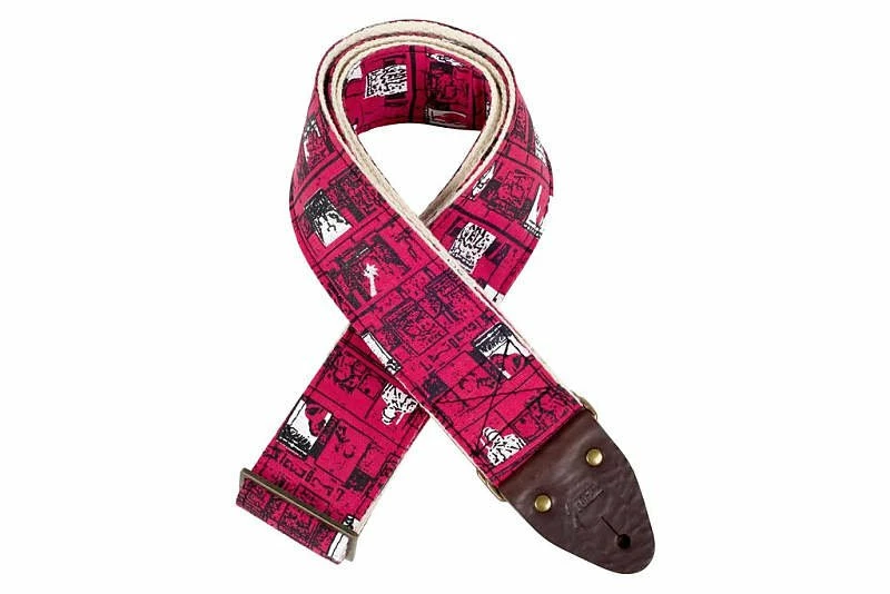 Cheap 🤩 Empire Guitars Original Fuzz Silkscreen Guitar Strap In "Ron Gallo" *Free Shipping In The USA* Accessories 😍 1 Empire Guitars Original Fuzz Silkscreen Guitar Strap In "Ron Gallo" *Free Shipping In The USA* Accessories