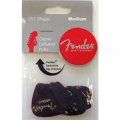 Empire Guitars Fender 351 Guitar Picks Medium Gauge- 12 Pack