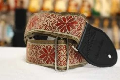 Empire Guitars Souldier Dresden Star Guitar Strap Taupe *Free Shipping In The USA*