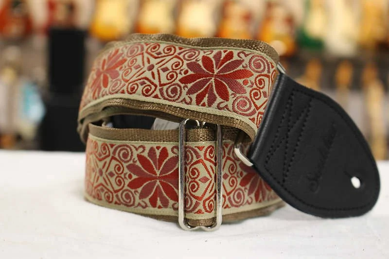 Brand new ๐คฉ Empire Guitars Souldier Dresden Star Guitar Strap Taupe *Free Shipping In The USA* โ๏ธ 1 Empire Guitars Souldier Dresden Star Guitar Strap Taupe *Free Shipping In The USA*