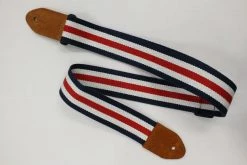 Empire Guitars Accessories Levy's MC8VIN-007 Red White & Blue Guitar Strap *Free Shipping In The USA*
