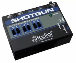 Radial Engineering Effects NEW! Radial Shotgun Instrument Signal Splitter & Buffer *Free Shipping In The USA*