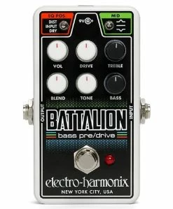 Electro-Harmonix Nano Battalion Bass Preamp And Overdrive 2019 *Free Shipping In The USA*