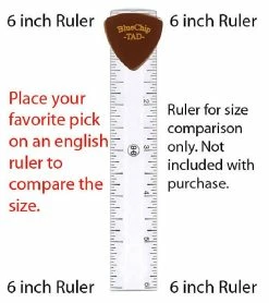 Empire Guitars Blue Chip TAD40 Guitar Picks (Single Guitar Pick) Accessories