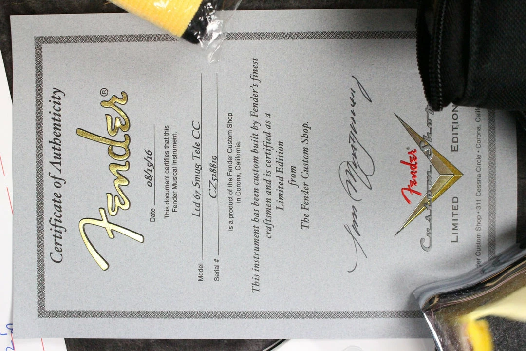 Best deal ๐งจ Empire Guitars Electric 2016 Fender Custom Shop LTD Smuggler's Telecaster โญ 8 Empire Guitars Electric 2016 Fender Custom Shop LTD Smuggler's Telecaster